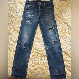 DSQUARED2 Men's Distressed Denim Jeans